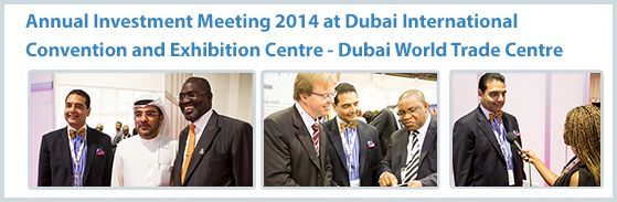Annual Investment Meeting at Dubai world trade centre
